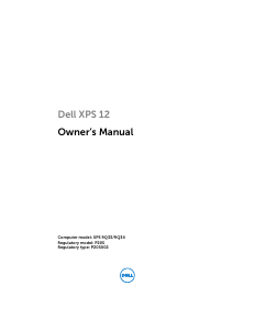 Handleiding Dell XPS 12-9Q34 Laptop