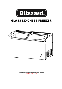 Manual Blizzard BDF42 Freezer