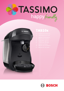 Manual Bosch TAS102E Tassimo Happy Friendly Coffee Machine