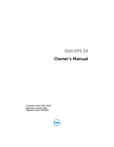 Manual Dell XPS 14-L421x Laptop