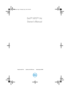 Manual Dell XPS 14z-L421z Laptop