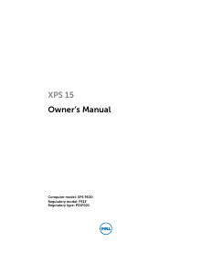 Manual Dell XPS 15-9530 Laptop