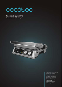 Handleiding Cecotec RocknGrill Bistro Contactgrill