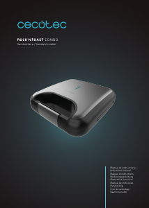 Handleiding Cecotec Rock’nToast Combo Contactgrill