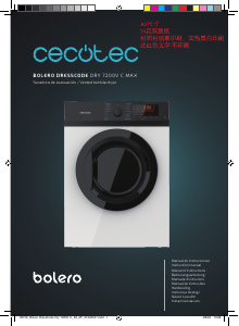 Handleiding Cecotec Bolero DressCode Dry 7200V Max Wasdroger