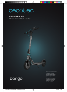 Handleiding Cecotec Bongo Serie D20 Elektrische step