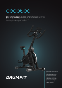 Handleiding Cecotec DrumFit Indoor 24000 Magnetic Connected Hometrainer