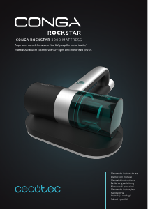 Manuál Cecotec Conga RockStar 3000 Čistič matrací