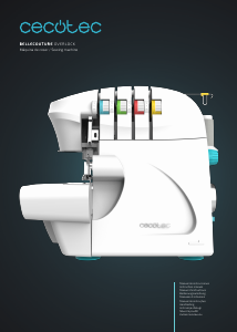 Bedienungsanleitung Cecotec BelleCouture OverLock Nähmaschine