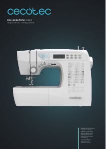 Bedienungsanleitung Cecotec BelleCouture 21500 Nähmaschine