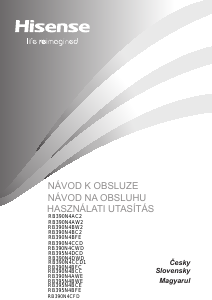 Návod Hisense RB395N4DCD Chladnička s mrazničkou