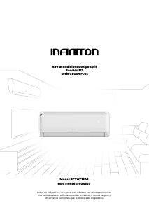 Manual de uso Infiniton SPTWF12A2 Aire acondicionado