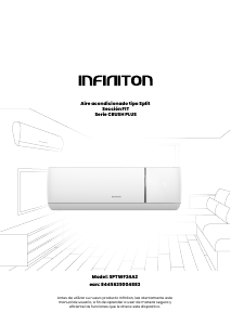 Manual de uso Infiniton SPTWF24A2 Aire acondicionado