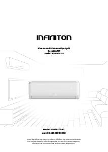 Manual de uso Infiniton SPTWF09A2 Aire acondicionado