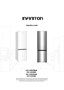 Handleiding Infiniton FGC-A204BNF Koel-vries combinatie