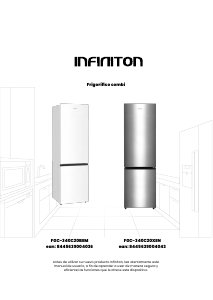 Handleiding Infiniton FGC-340C20BEM Koel-vries combinatie