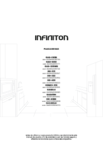 Handleiding Infiniton GG-43BK Kookplaat