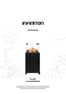 Handleiding Infiniton PG-QH10 Terrasverwarmer