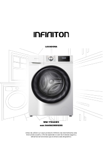 Manual Infiniton WM-Y124AWX Máquina de lavar roupa