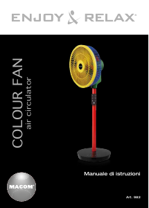 Manuale Macom 982 Ventilatore