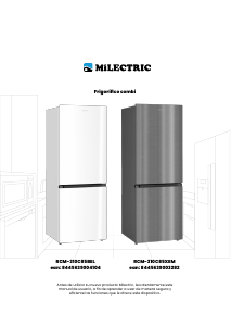 Manual de uso Milectric RCM-310C85BEL Frigorífico combinado