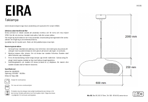 Handleiding Mio Eira Lamp