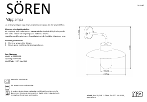 Handleiding Mio Sören Lamp