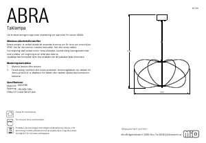 Bruksanvisning Mio Abra Lampa