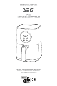 Bedienungsanleitung SEG AF 1199 Fritteuse