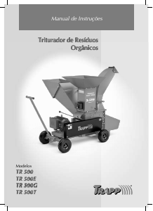 Manual Trapp TR 500E Triturador
