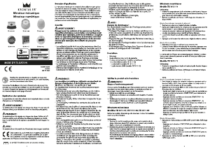 Mode d’emploi Krontaler TR 1611-07 Minuteur de cuisine