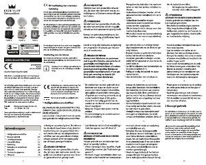 Handleiding Krontaler TC2301-b Wekker
