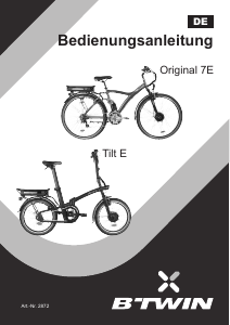 Bedienungsanleitung BTwin Original 7E Elektrofahrrad