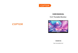 Handleiding Cepter CNANO156 LED monitor