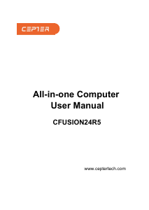 Handleiding Cepter CFUSION24R5 Desktop