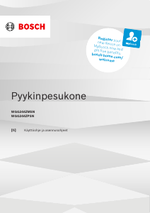 Käyttöohje Bosch WGG244ZMSN Pesukone