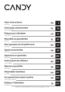 Handleiding Candy FCM955NRL-C Oven