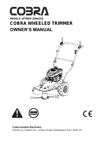 Handleiding Cobra WT60SP Grastrimmer