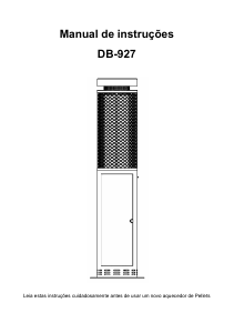 Manual Delba DB-927 Aquecedor de pátio
