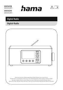 Bedienungsanleitung Hama DR2002BT Radio