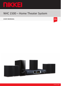 Handleiding Nikkei NHC1500 Home cinema set