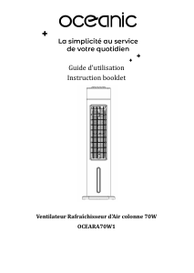 Handleiding Oceanic OCEARA70W1 Ventilator