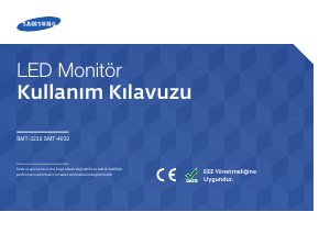 Kullanım kılavuzu Samsung SMT-3232 LED ekran