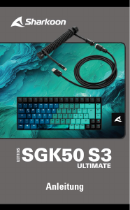 Bedienungsanleitung Sharkoon Skiller SGK50 S3 Ultimate Tastatur