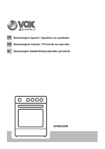 Priručnik Vox GHB6220W Raspon