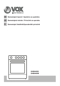 Priročnik Vox GHB6400W Obseg