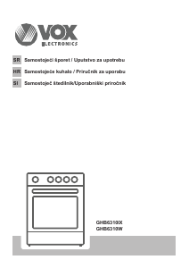 Priročnik Vox GHB6310W Obseg