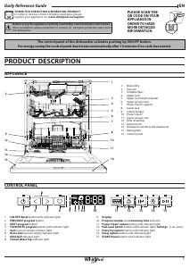 Manual de uso Whirlpool WH8IA15AM6L0 Lavavajillas