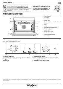 Handleiding Whirlpool WCC28UXA Oven