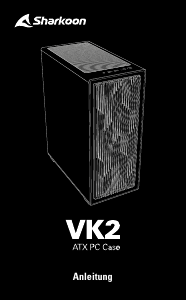 Manual de uso Sharkoon VK2 Caja PC